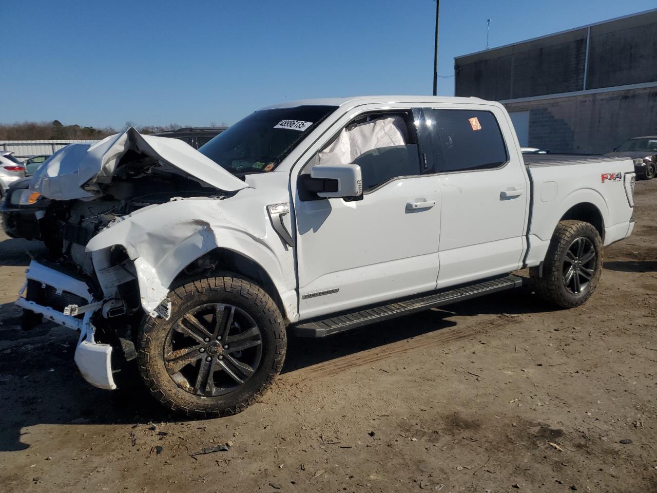 2022 FORD F150 SUPERCREW VIN:1FTFW1ED7NFA98717