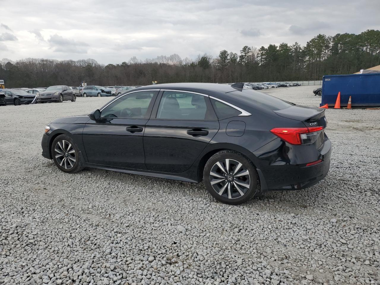2022 HONDA CIVIC EX VIN:JHMFE1F70NX004424