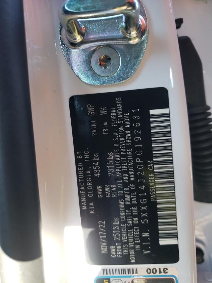 2023 KIA K5 LXS VIN:5XXG14J20PG192631