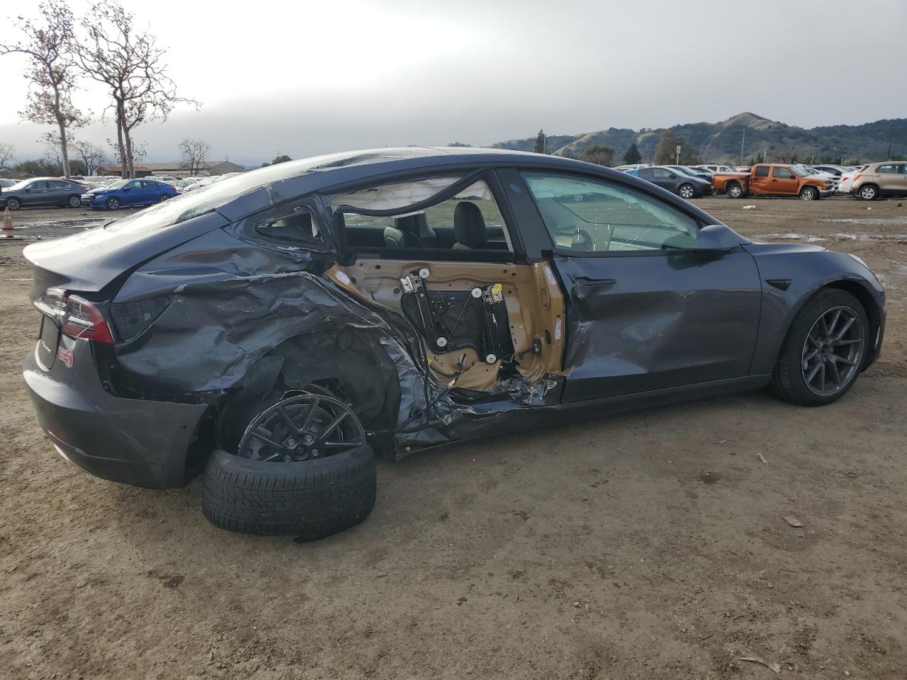 2022 TESLA MODEL 3  VIN:5YJ3E1EB7NF313294
