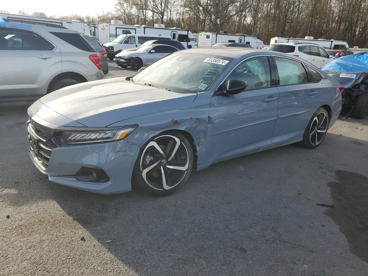 2022 HONDA ACCORD SPORT VIN:1HGCV2F31NA023673