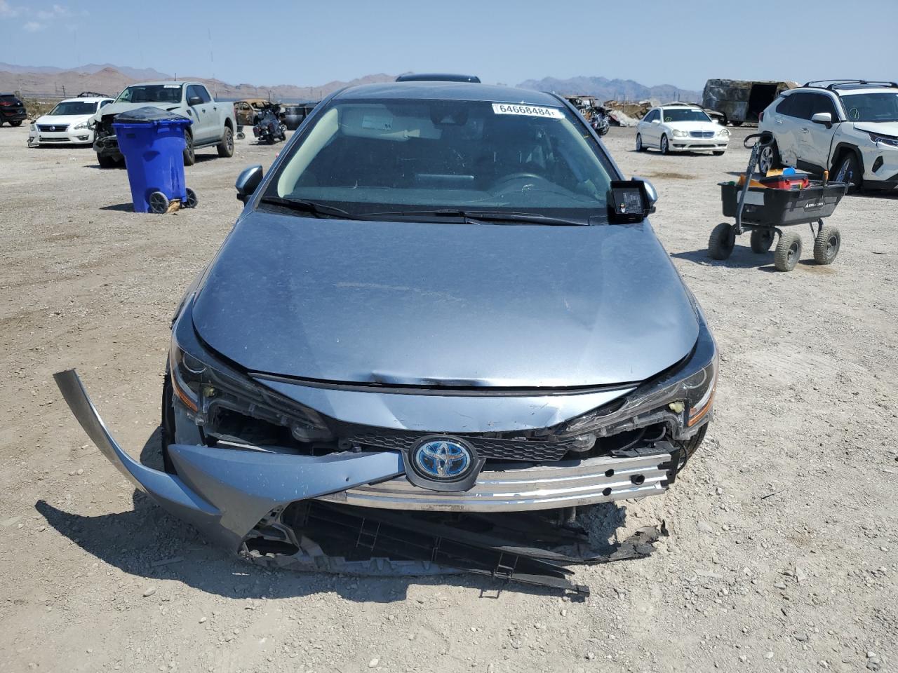 2022 TOYOTA COROLLA LE VIN:JTDEAMDE9N3004506