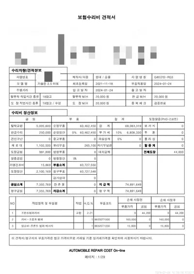 2021 Genesis G80 VIN: