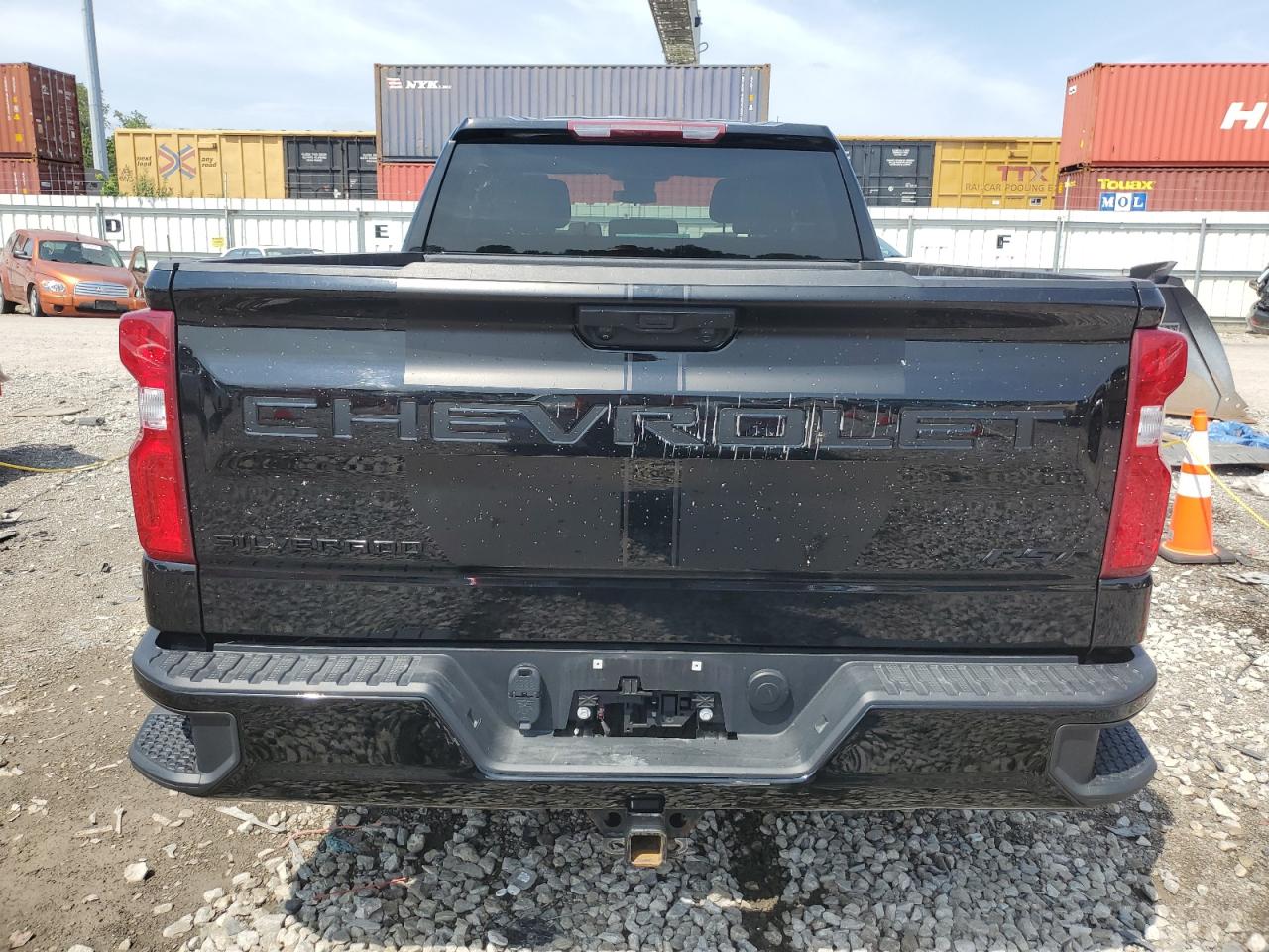 2022 CHEVROLET SILVERADO K1500 RST VIN:1GCRDEEK1NZ585936