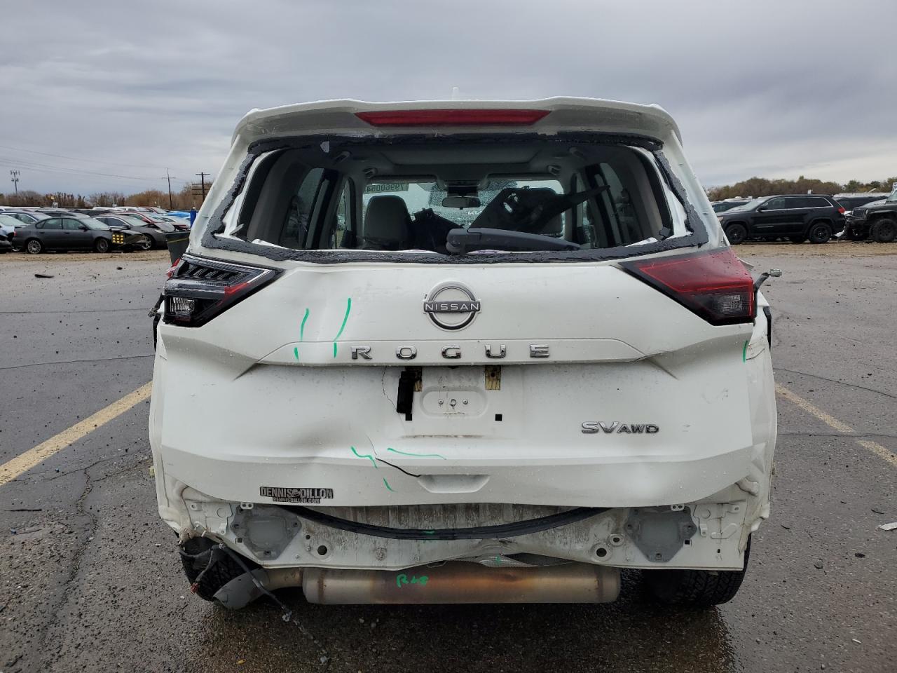 2022 NISSAN ROGUE SV VIN:5N1BT3BB6NC734319