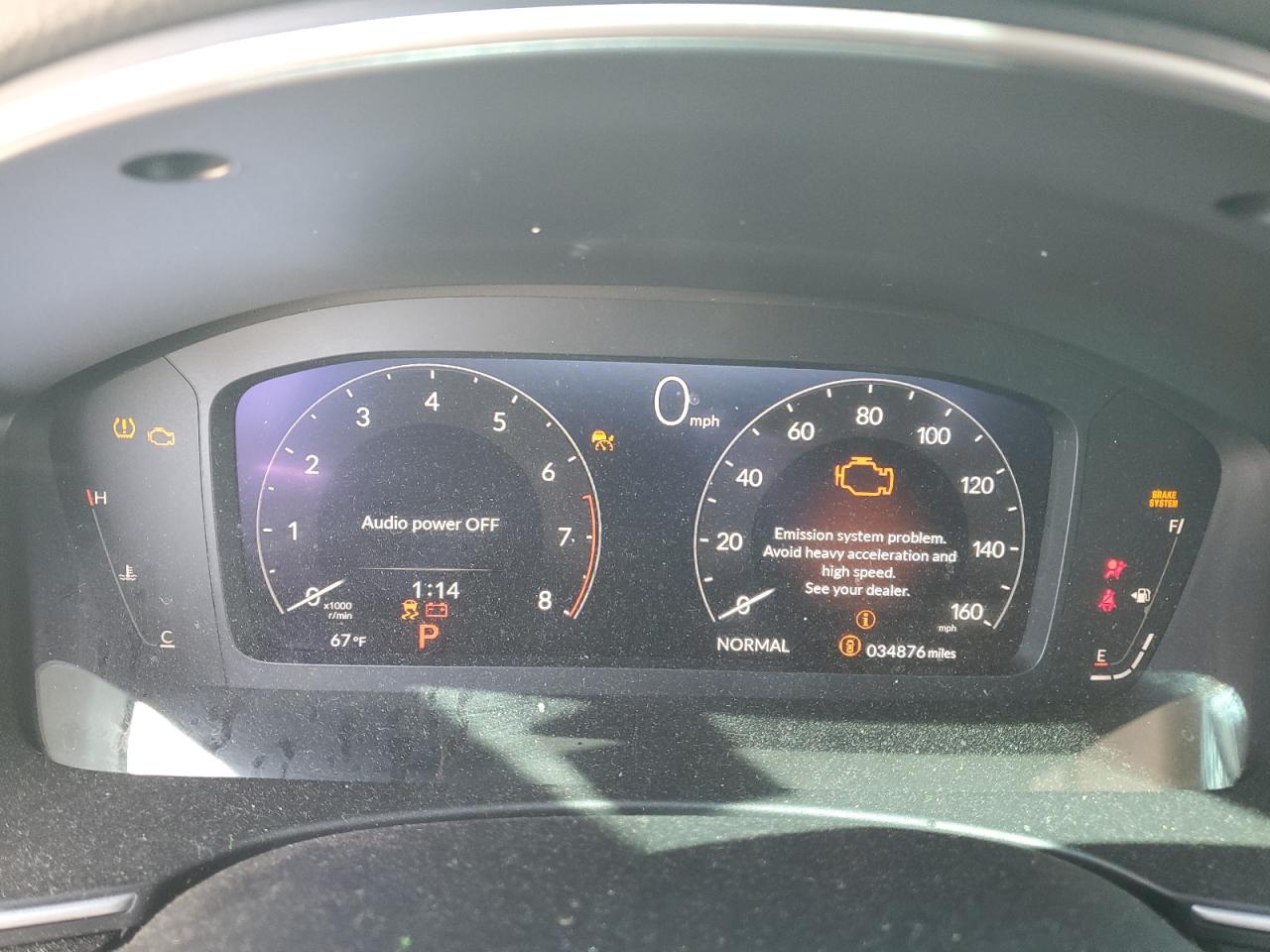 2022 HONDA CIVIC TOURING VIN:2HGFE1F96NH306535