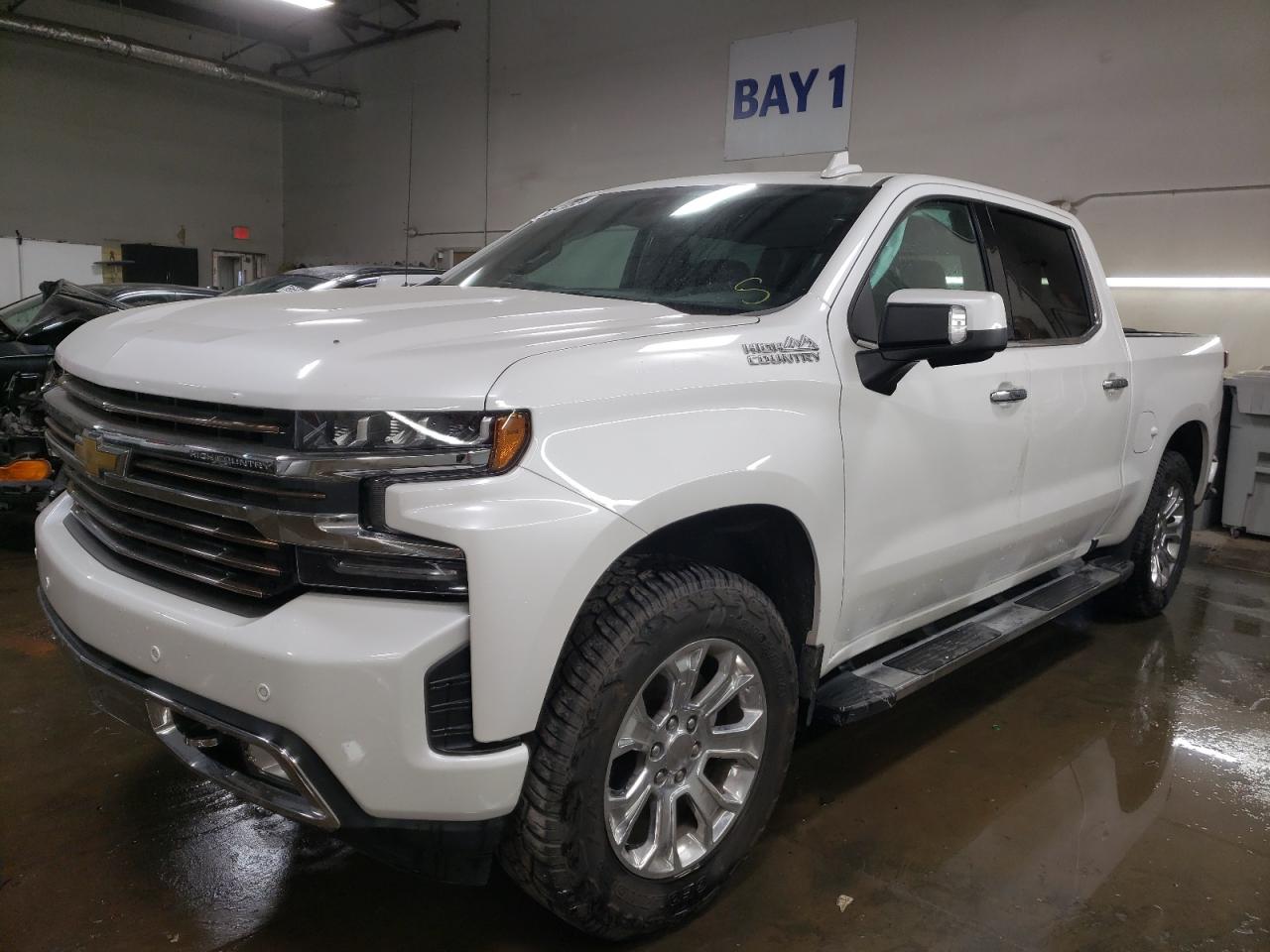 2022 CHEVROLET SILVERADO LTD K1500 HIGH COUNTRY VIN:3GCUYHED0NG201680
