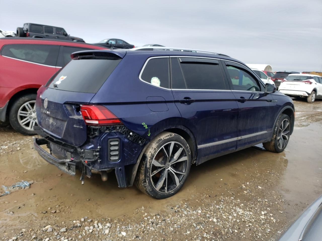 2022 VOLKSWAGEN TIGUAN SEL R-LINE VIN:3VV4B7AX1NM068989