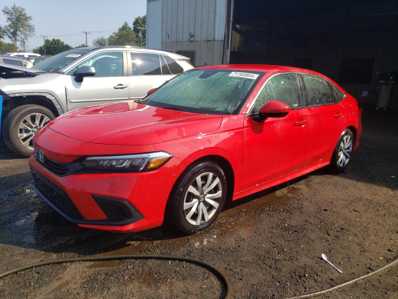 2022 HONDA CIVIC LX VIN:2HGFE2F2XNH536507