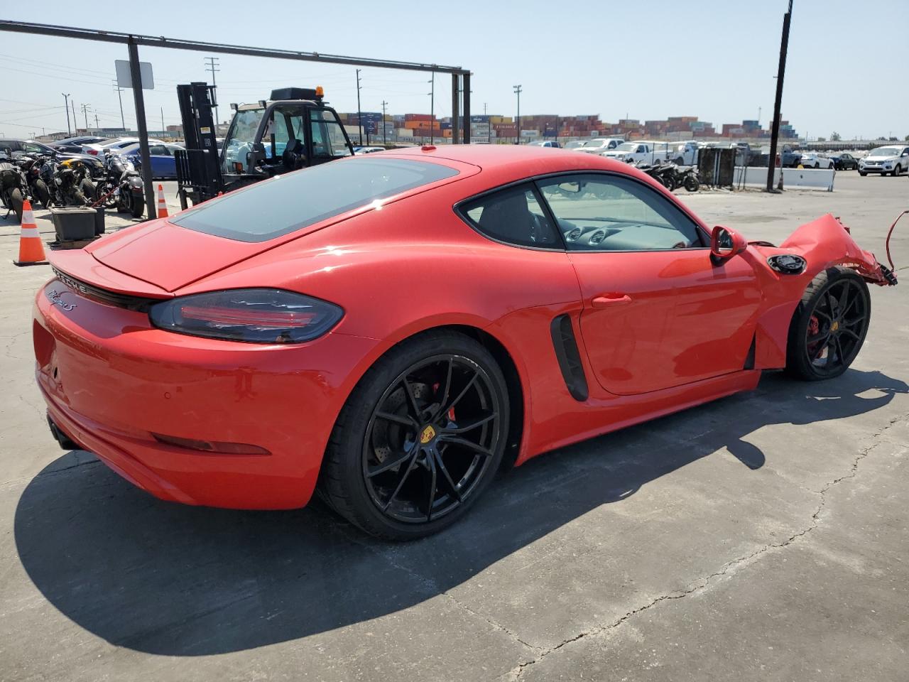 2022 PORSCHE CAYMAN S VIN:WP0AB2A86NS263183