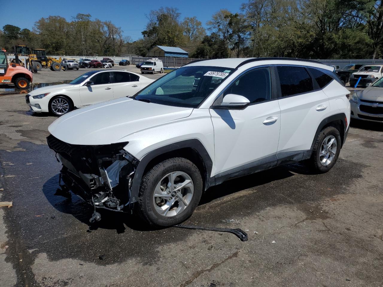 2022 HYUNDAI TUCSON SEL VIN:5NMJBCAE1NH121458