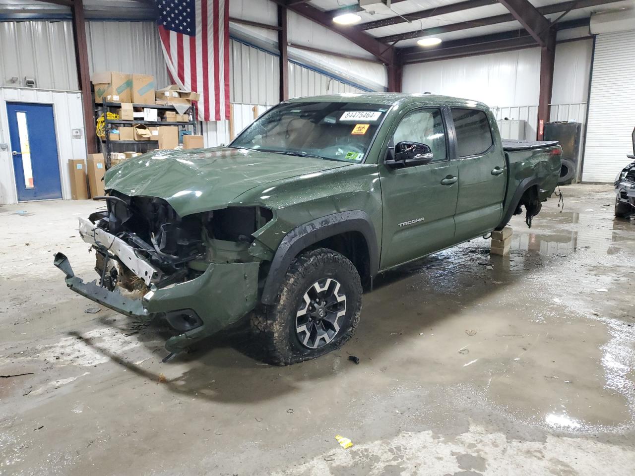 2022 TOYOTA TACOMA DOUBLE CAB VIN:3TYCZ5AN3NT065105
