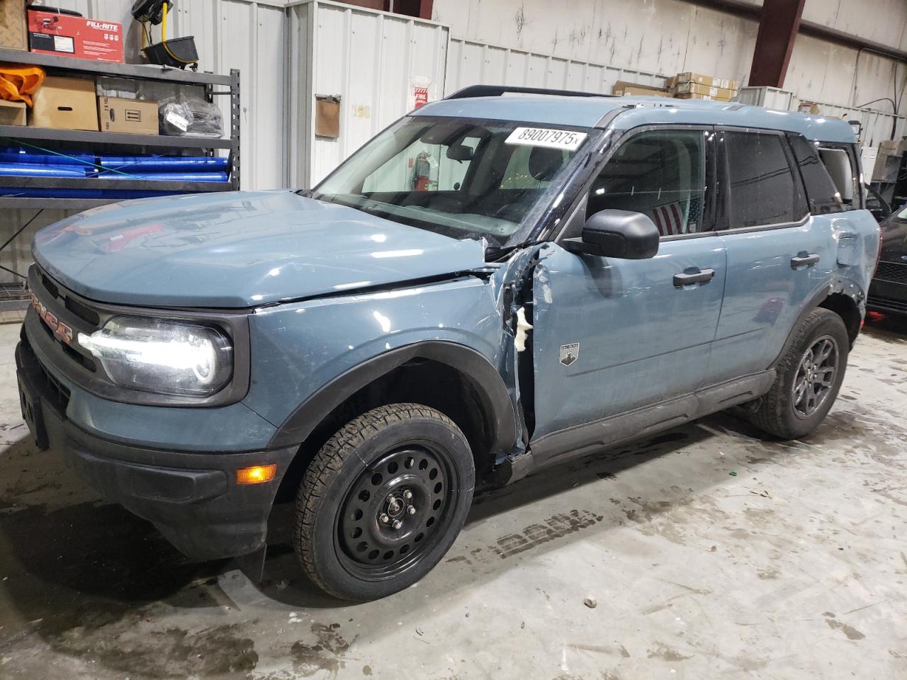 2022 FORD BRONCO SPORT BIG BEND VIN:3FMCR9B66NRD88685