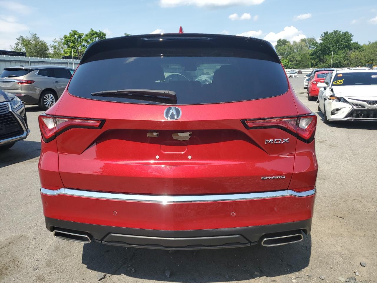 2022 ACURA MDX ADVANCE VIN:5J8YE1H89NL022350