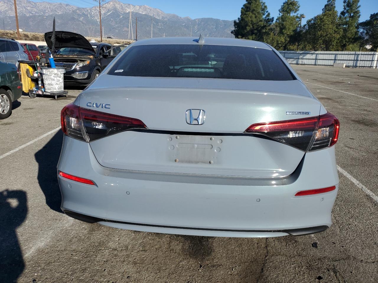 2022 HONDA CIVIC TOURING VIN:2HGFE1F91NH320472