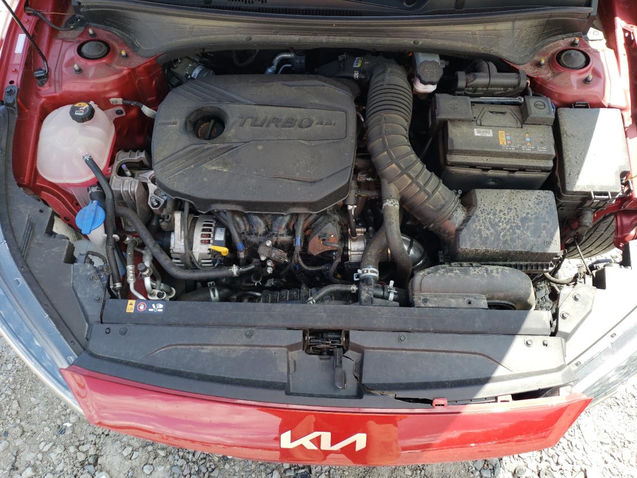 2022 KIA FORTE GT VIN:3KPF44AC2NE495556