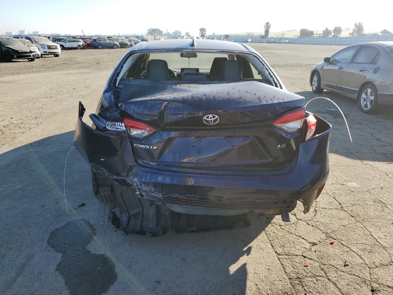 2022 TOYOTA COROLLA LE VIN:JTDVPMAE9NJ198419