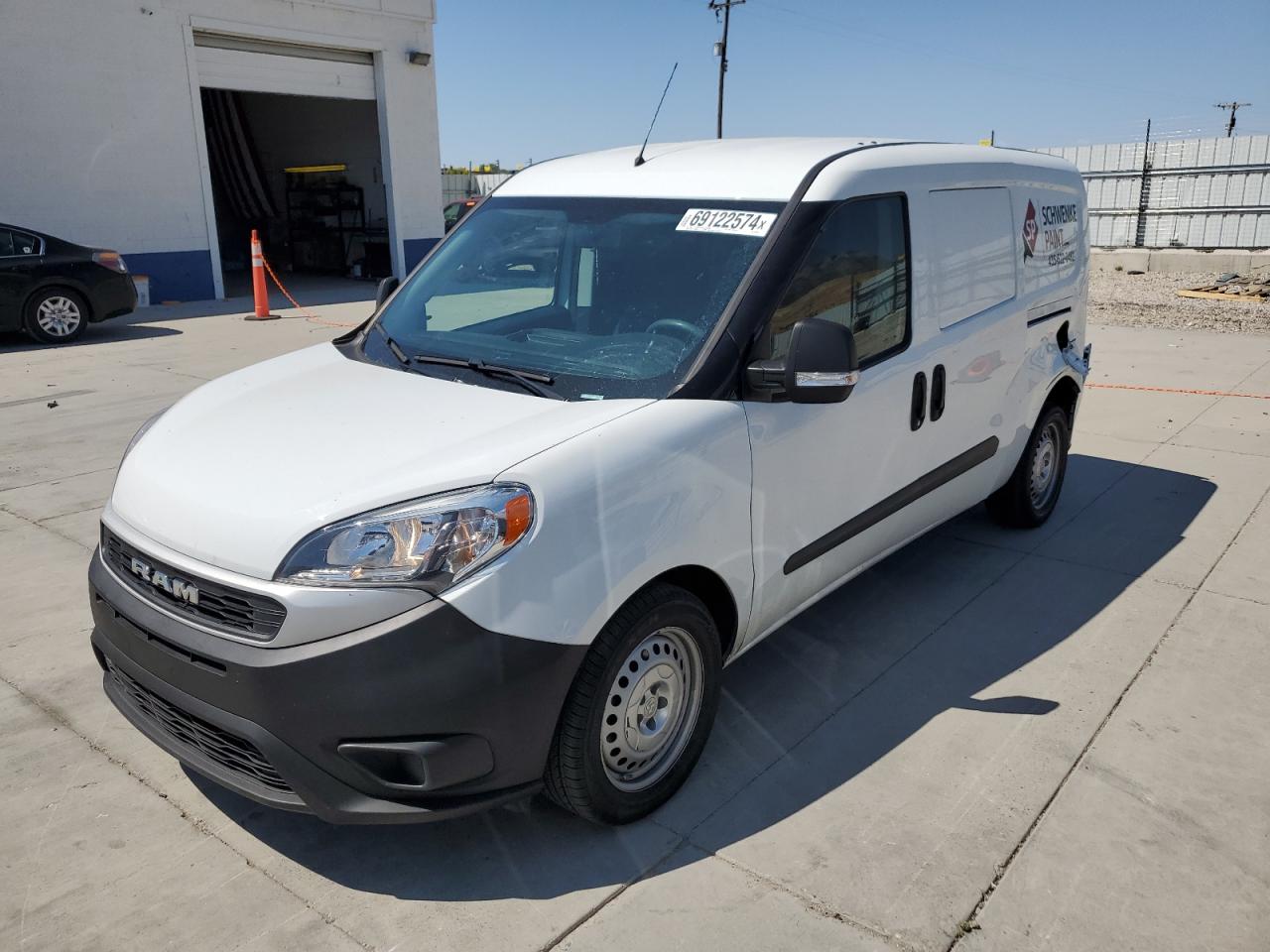 2022 RAM PROMASTER CITY TRADESMAN VIN:ZFBHRFAB1N6W82504