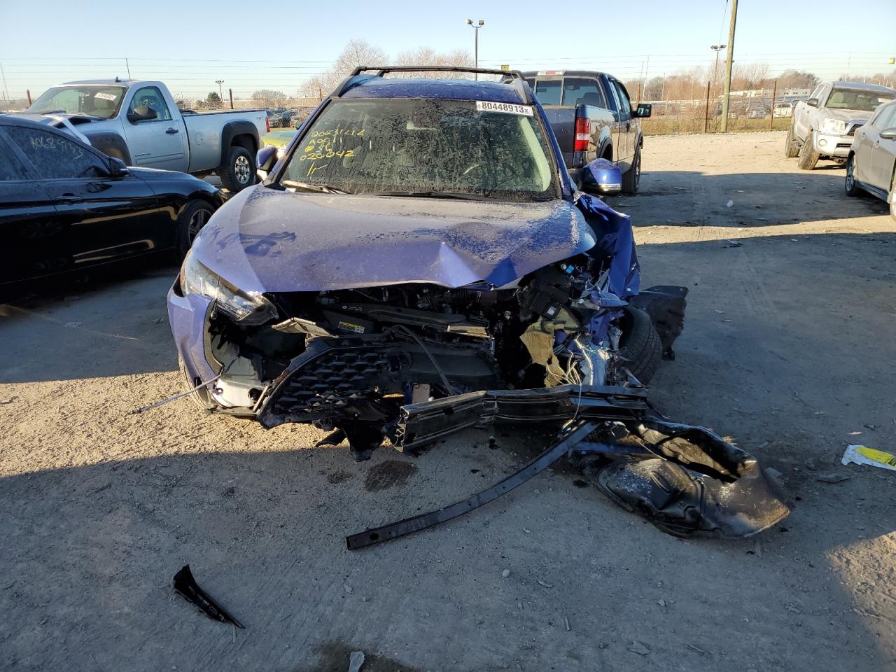 2022 TOYOTA COROLLA CROSS LE VIN:7MUCAABG9NV020042