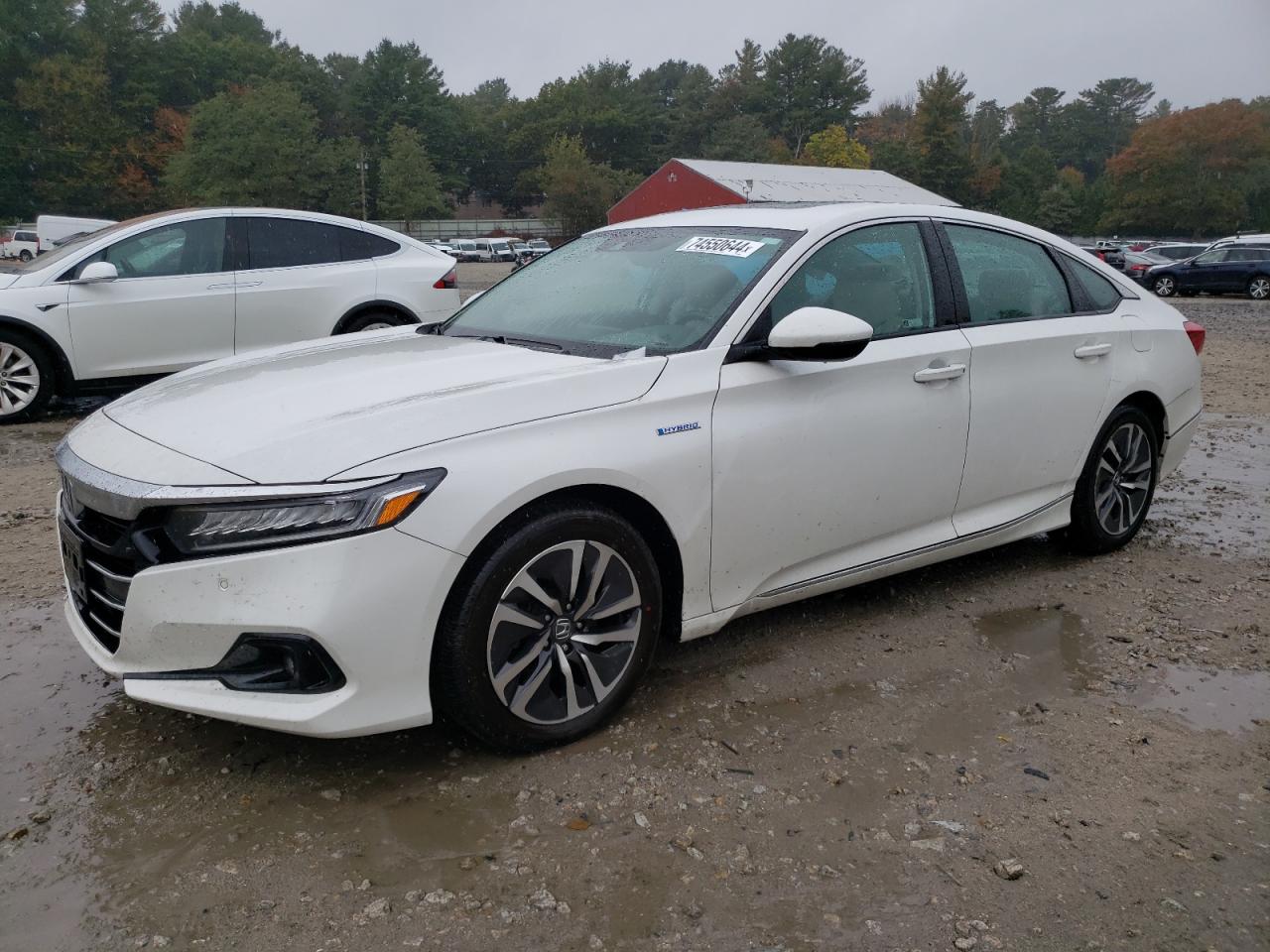 2022 HONDA ACCORD HYBRID EXL VIN:1HGCV3F53NA029885
