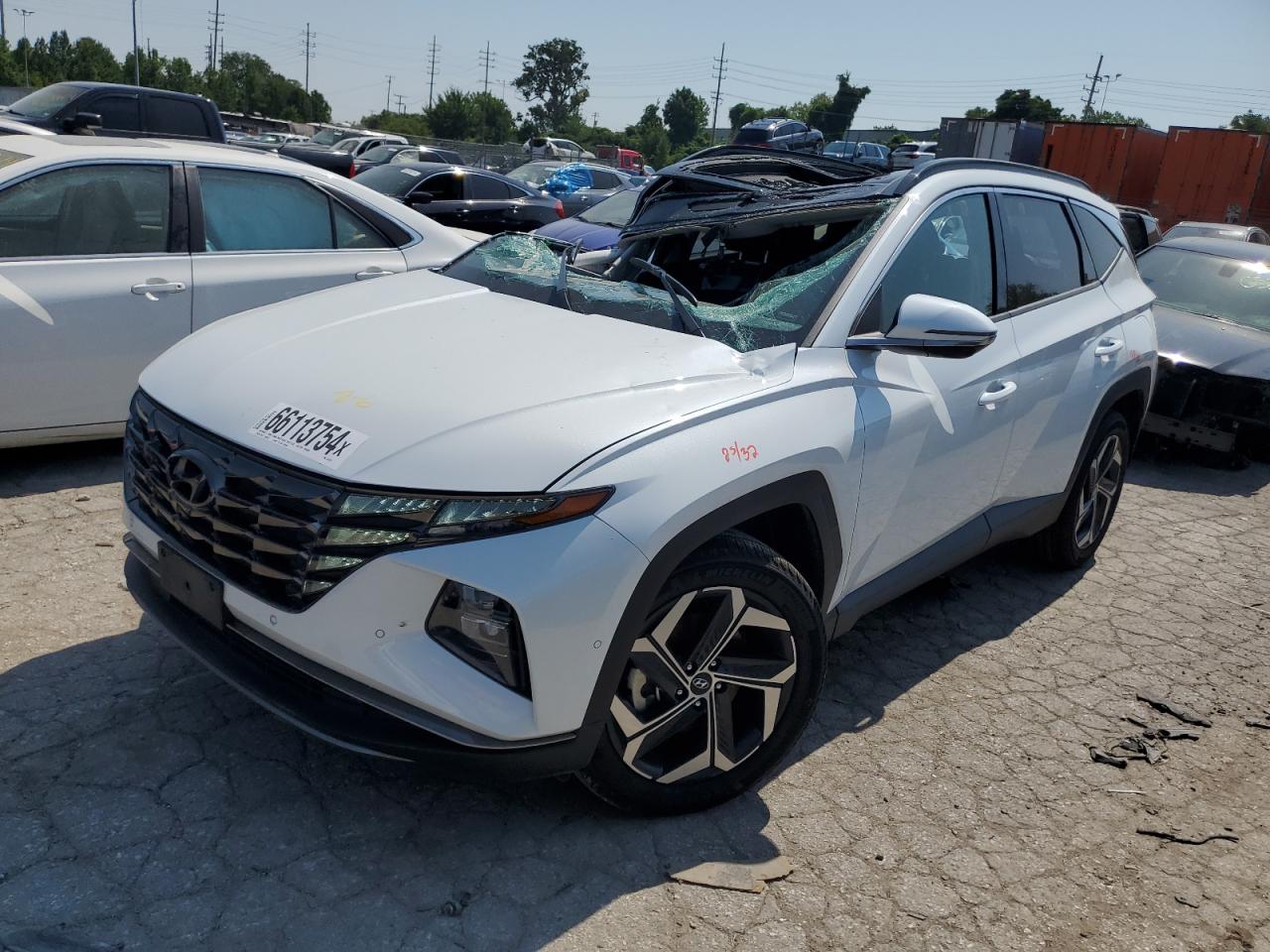 2022 HYUNDAI TUCSON LIMITED VIN:5NMJECAE1NH079770