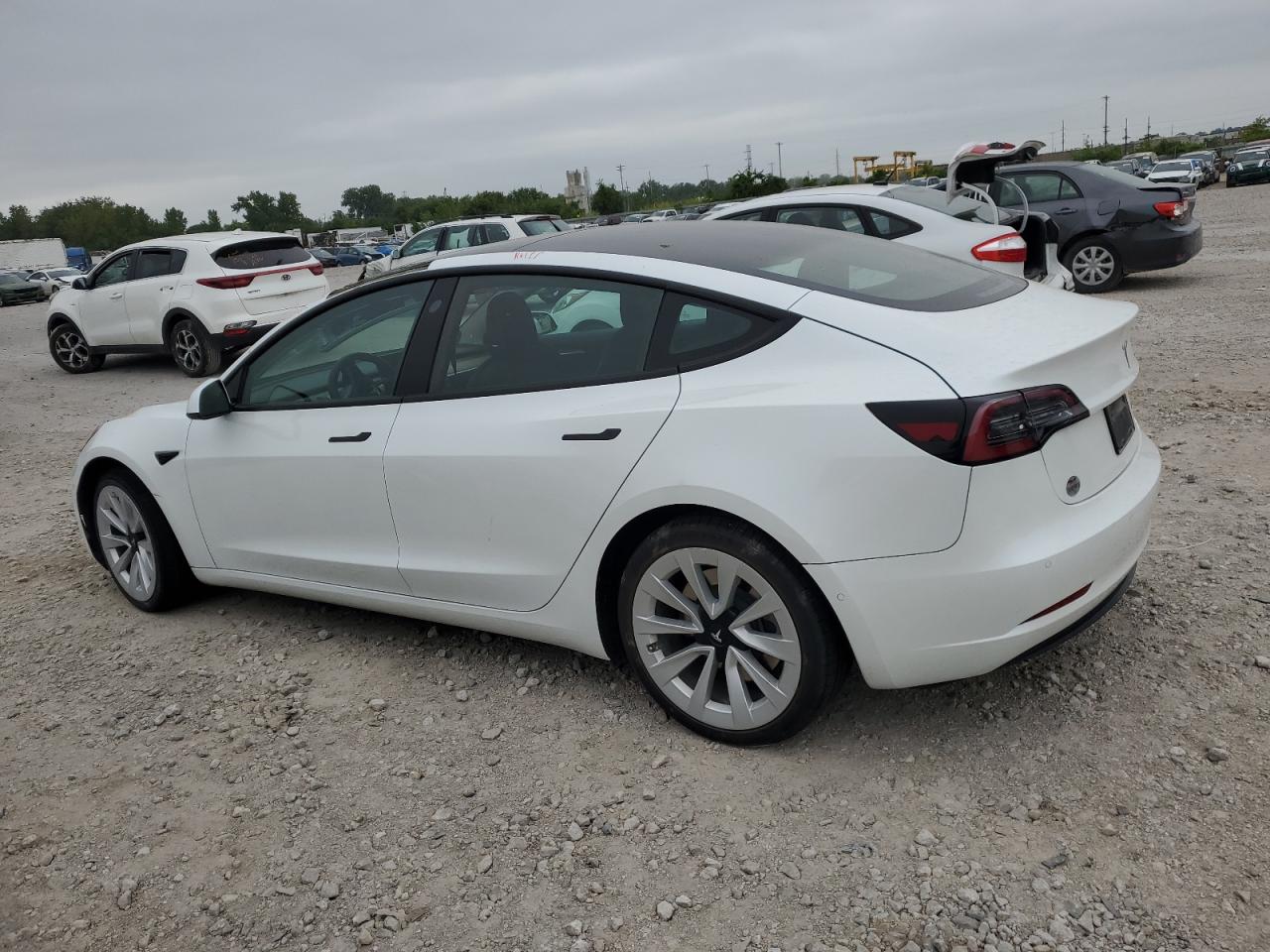 2022 TESLA MODEL 3  VIN:5YJ3E1EB2NF143040