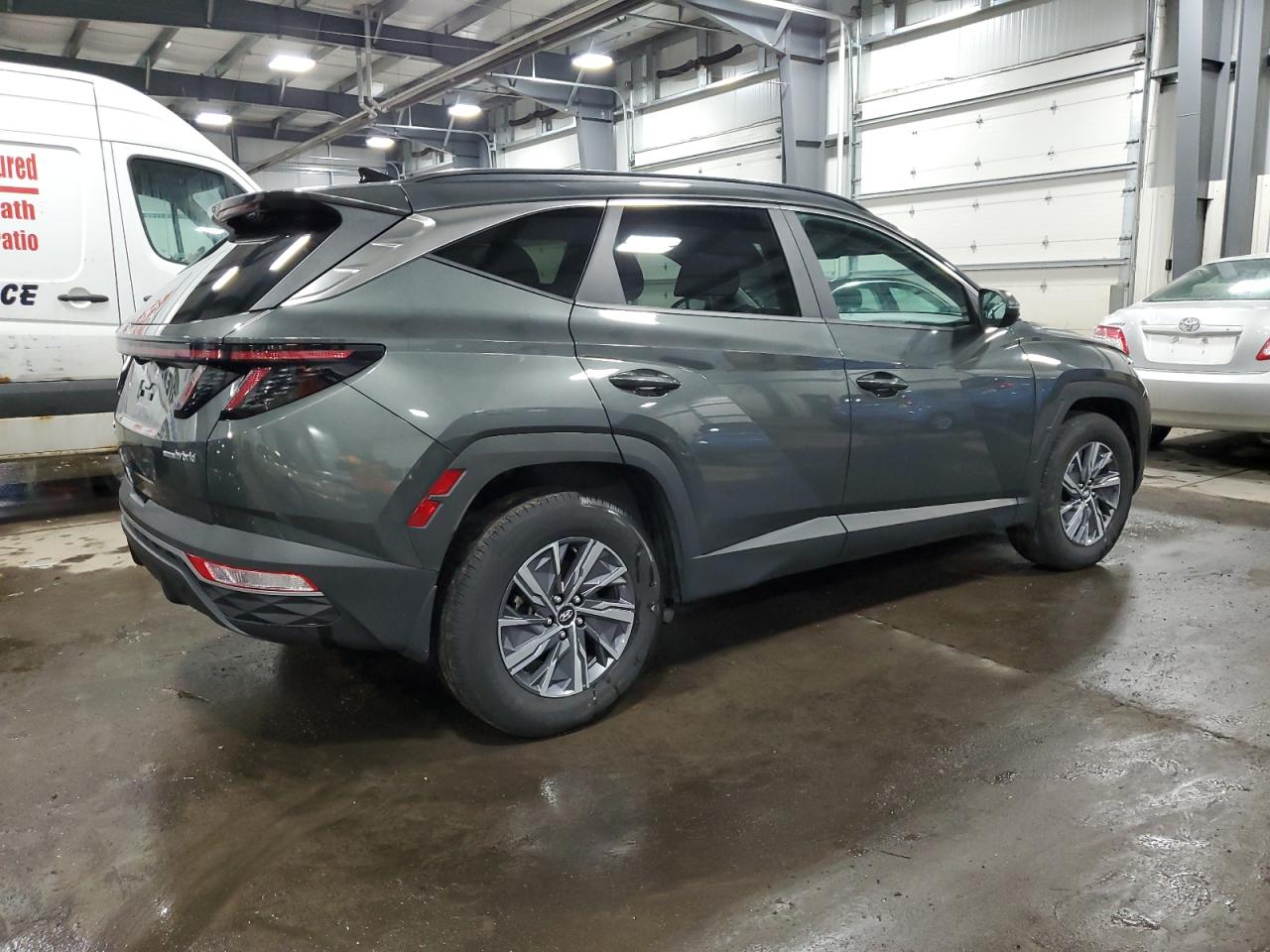 2022 HYUNDAI TUCSON BLUE VIN:KM8JBCA16NU044426
