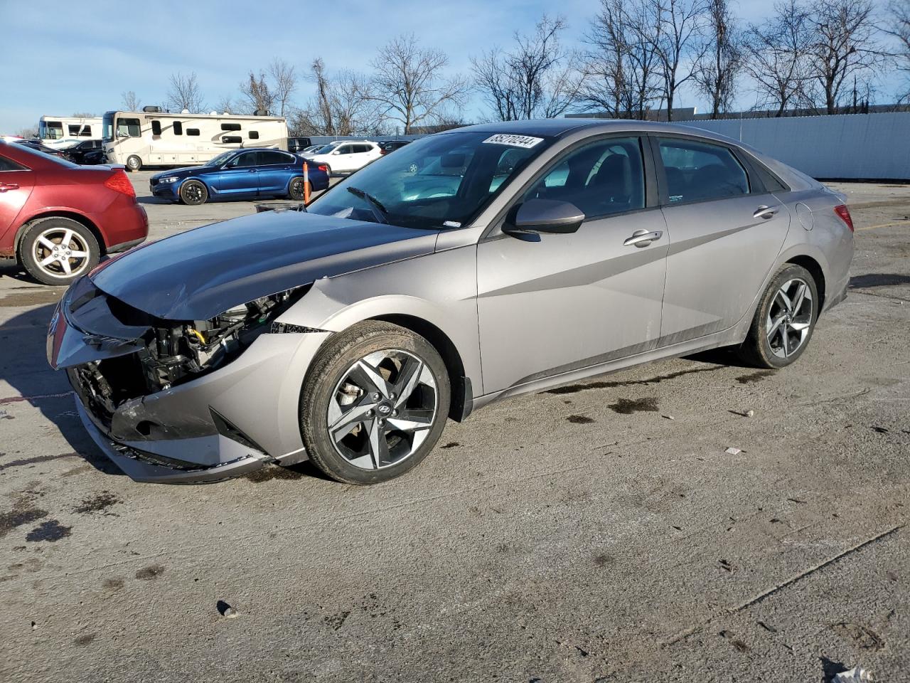 2023 HYUNDAI ELANTRA SEL VIN:KMHLS4AG0PU606858