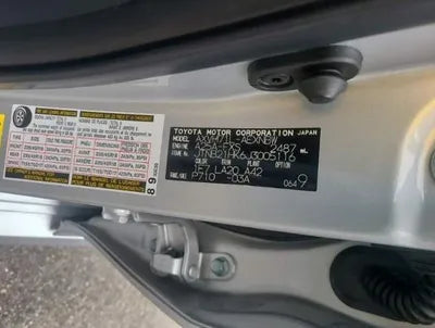 2018 Toyota Camry VIN: