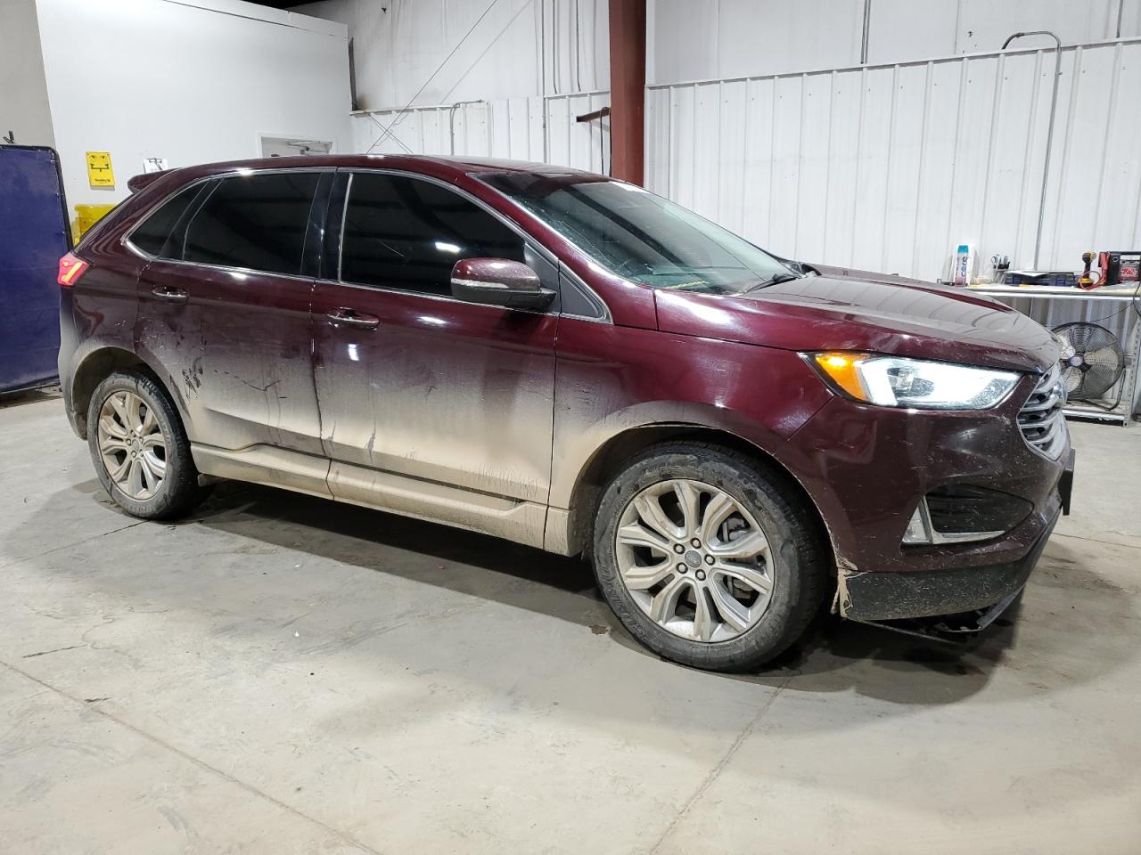 2022 FORD EDGE TITANIUM VIN:2FMPK4K95NBA31127