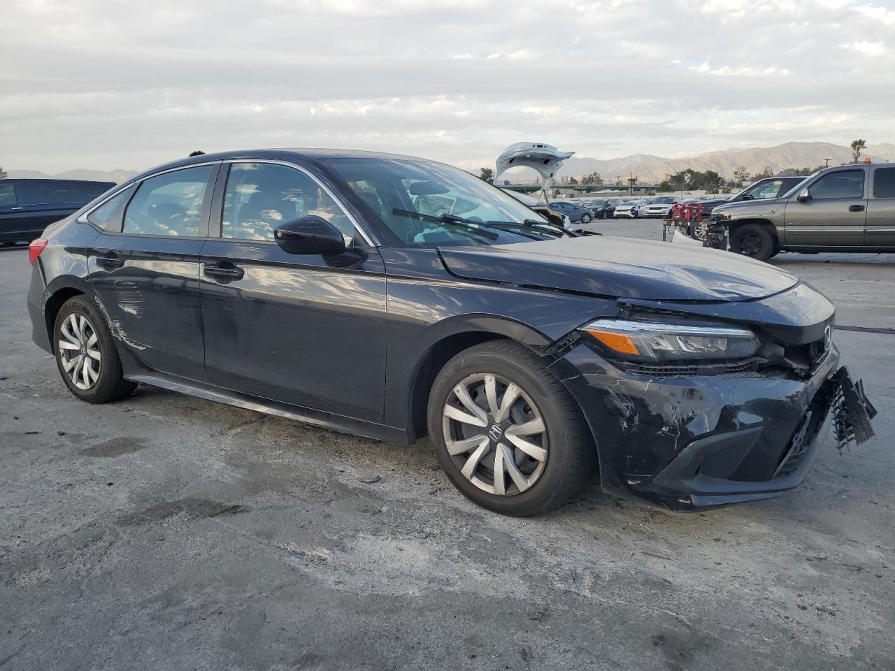 2022 HONDA CIVIC LX VIN:2HGFE2F26NH528615