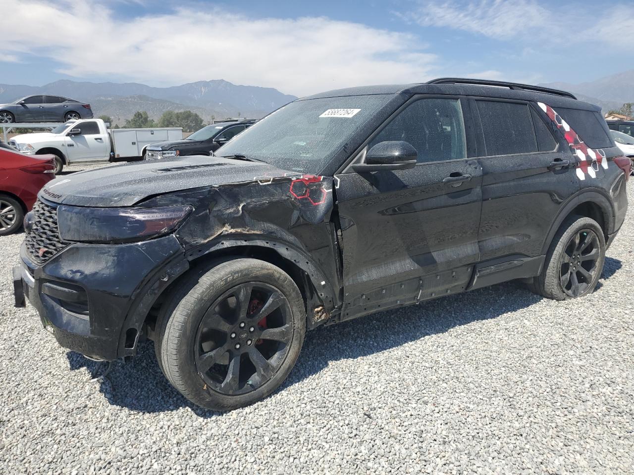 2023 FORD EXPLORER ST VIN:1FM5K8GC4PGA29657