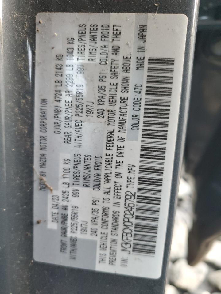2023 MAZDA CX-5 PREFERRED VIN:JM3KFBCM0P0246792