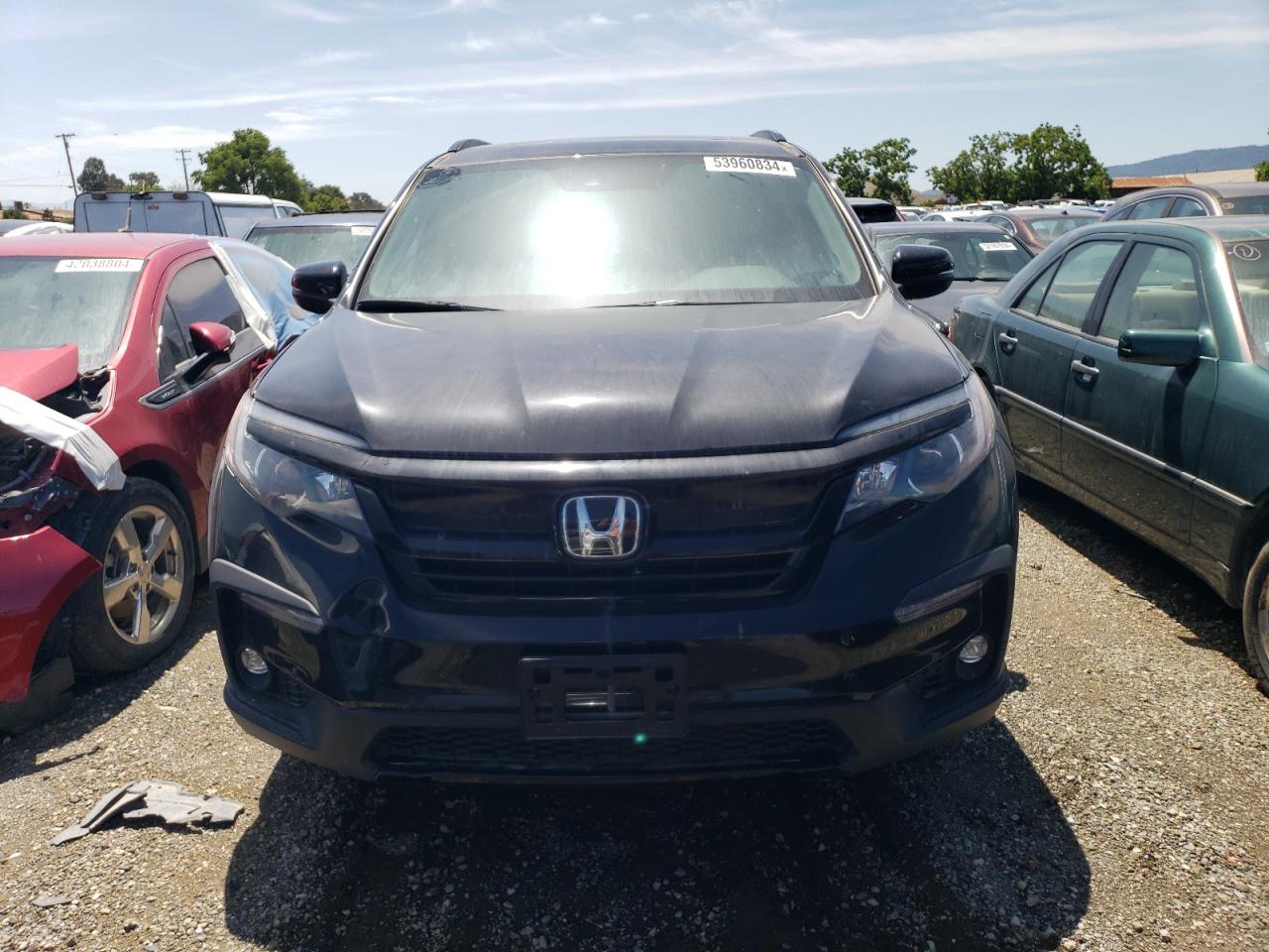 2022 HONDA PILOT SE VIN:5FNYF5H27NB020405