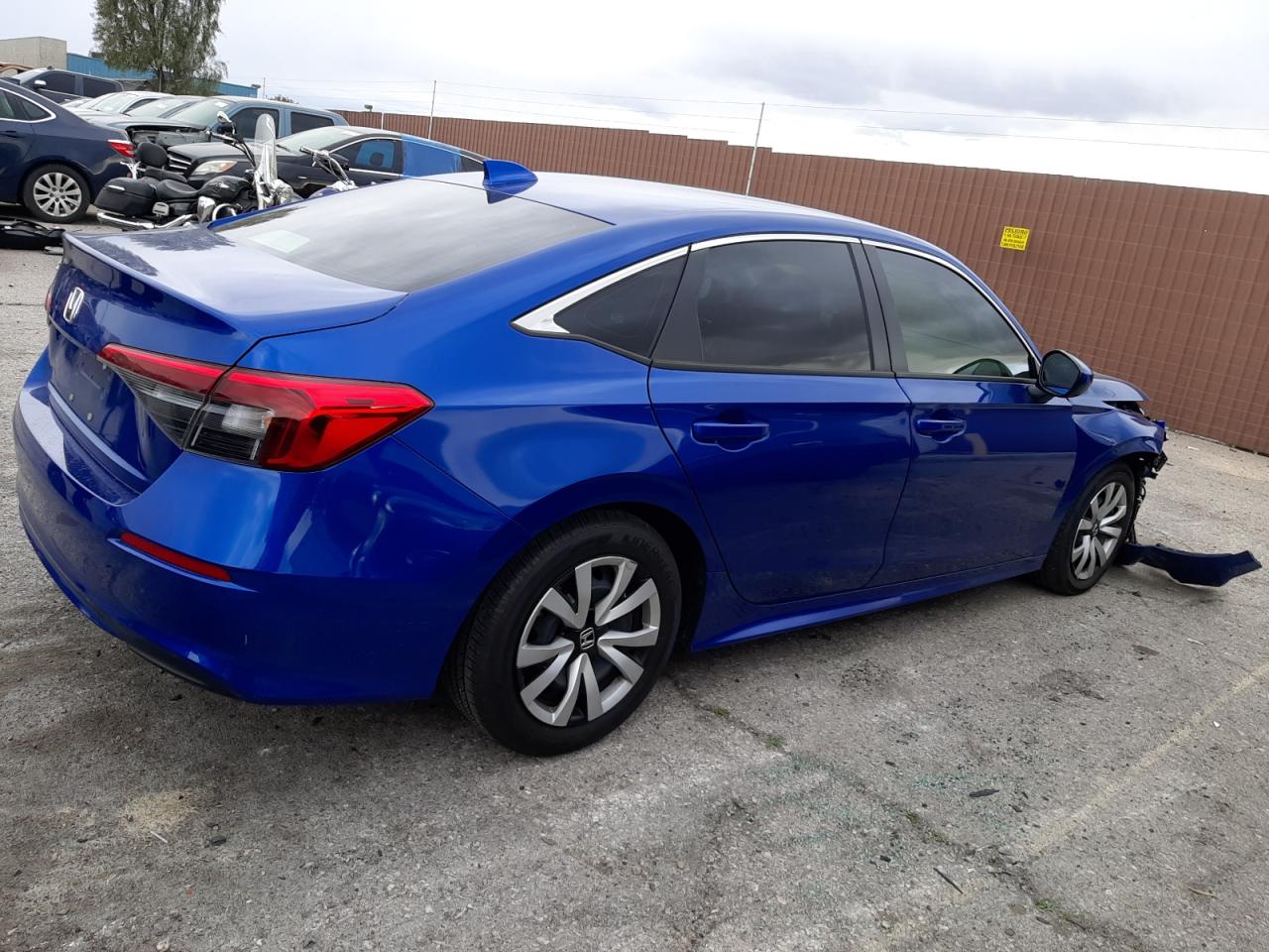 2022 HONDA CIVIC LX VIN:2HGFE2F26NH548525