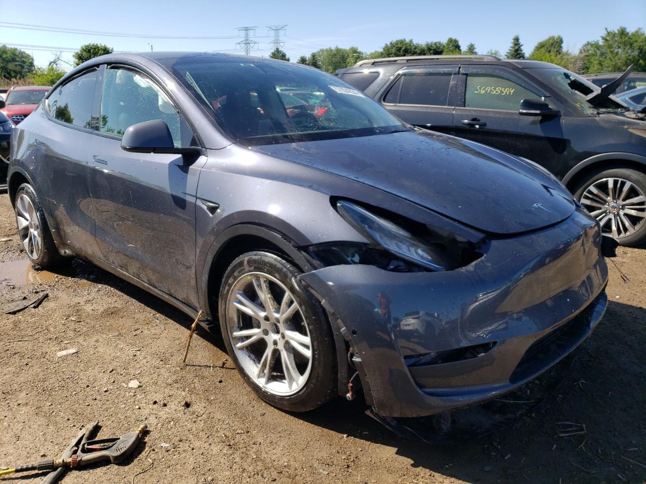 2022 TESLA MODEL Y  VIN:7SAYGDEE5NF490960