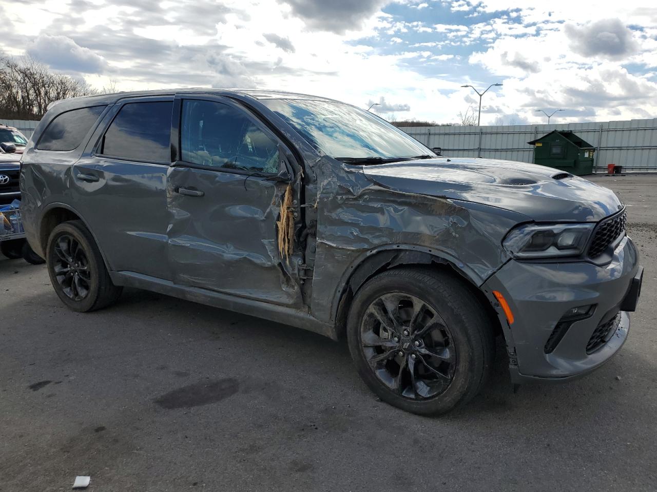 2022 DODGE DURANGO GT VIN:1C4RDJDGXNC160773