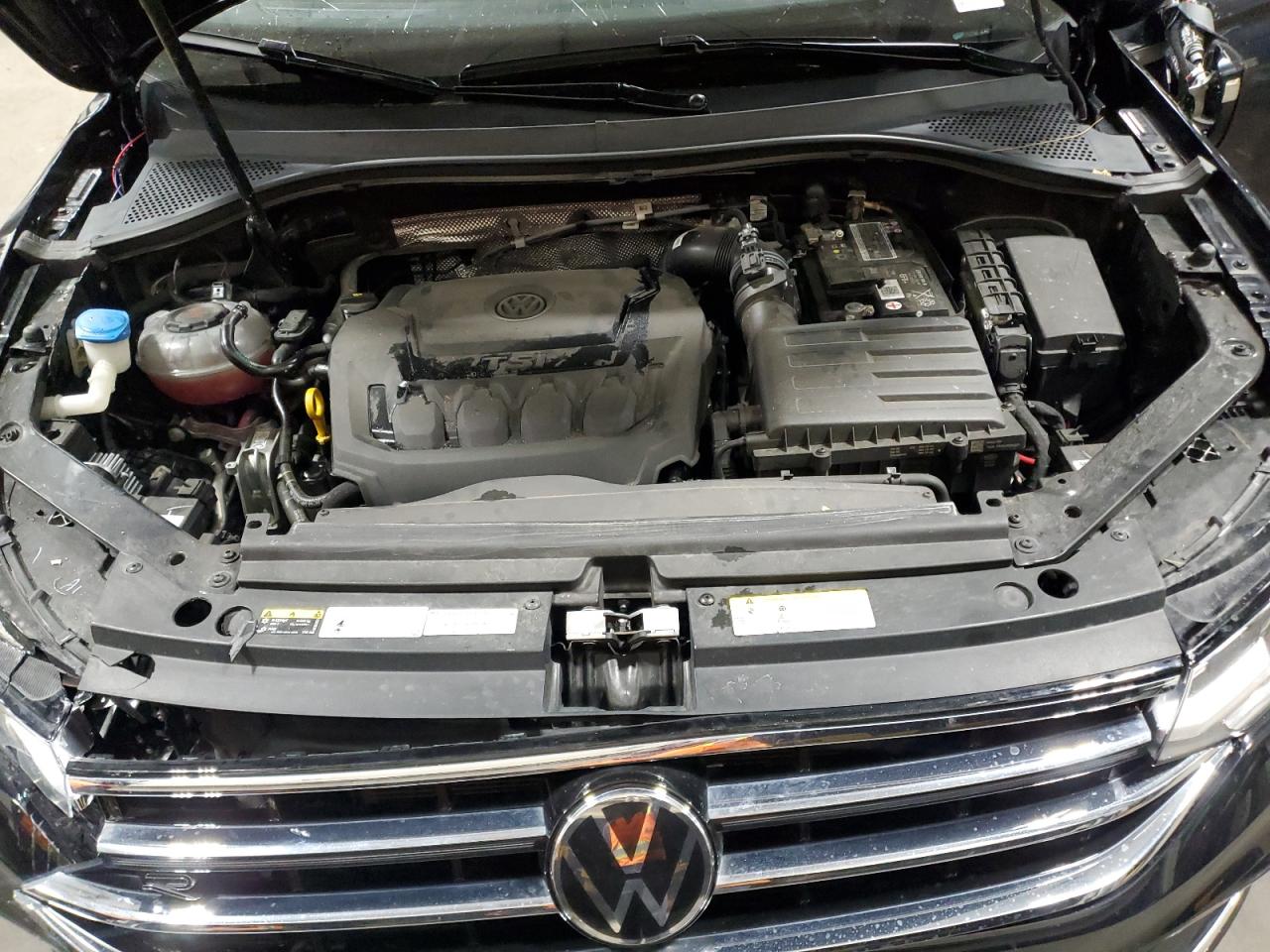 2022 VOLKSWAGEN TIGUAN SEL R-LINE VIN:3VV4B7AX9NM141266
