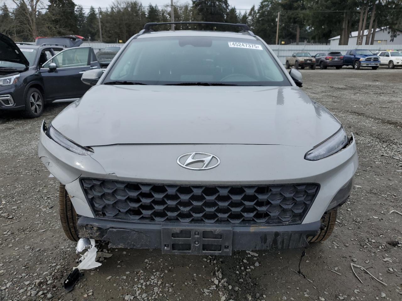 2022 HYUNDAI KONA SEL VIN:KM8K3CAB0NU754500