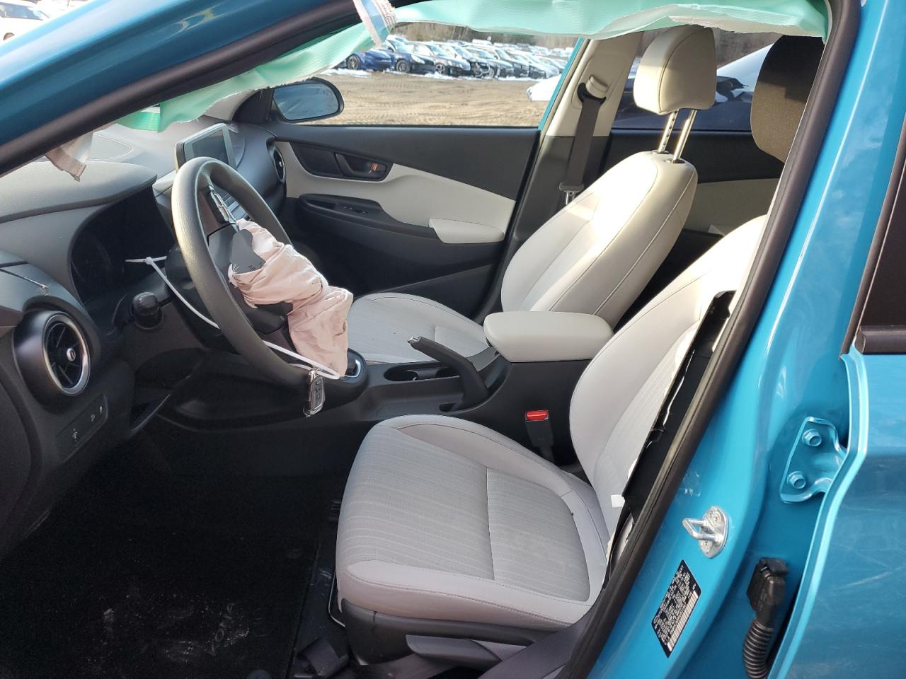 2022 HYUNDAI KONA SEL VIN:KM8K6CAB8NU831847