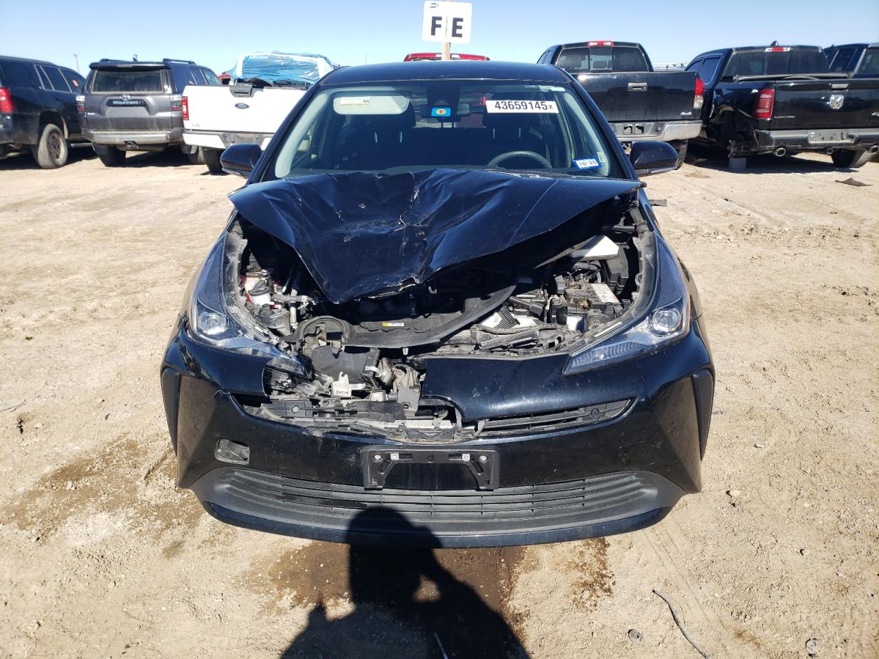 2022 TOYOTA PRIUS NIGHT SHADE VIN:JTDKAMFU6N3157707