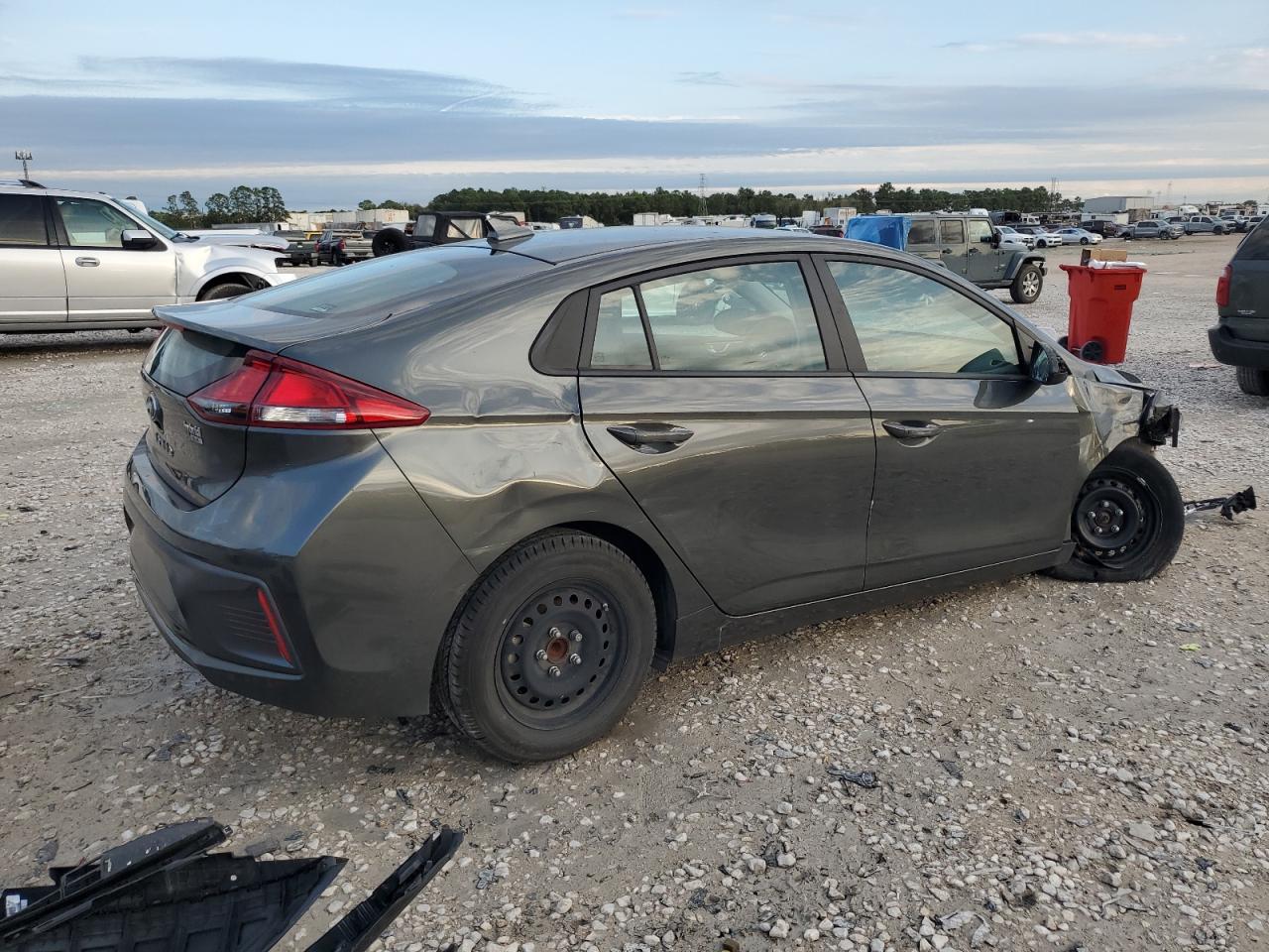 2022 HYUNDAI IONIQ BLUE VIN:KMHC65LC2NU281342