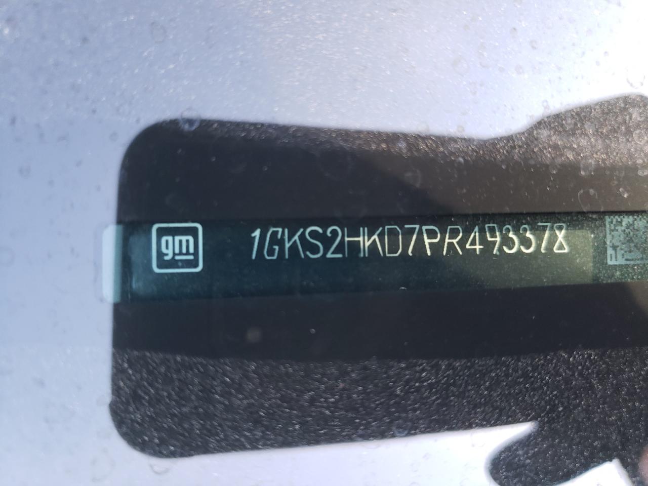 2023 GMC YUKON XL K1500 AT4 VIN:1GKS2HKD7PR493378