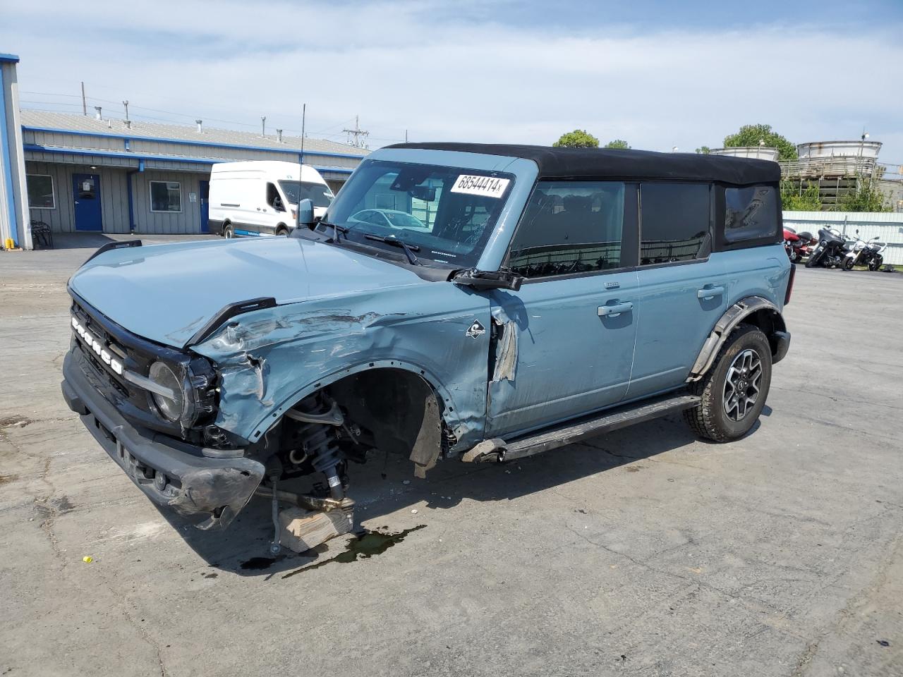 2022 FORD BRONCO BASE VIN:1FMDE5BH1NLB72235