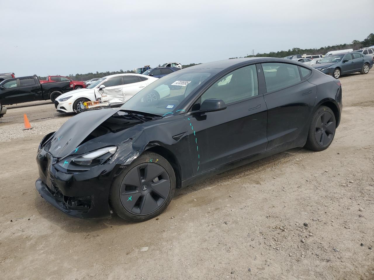 2023 TESLA MODEL 3  VIN:5YJ3E1EA5PF421598