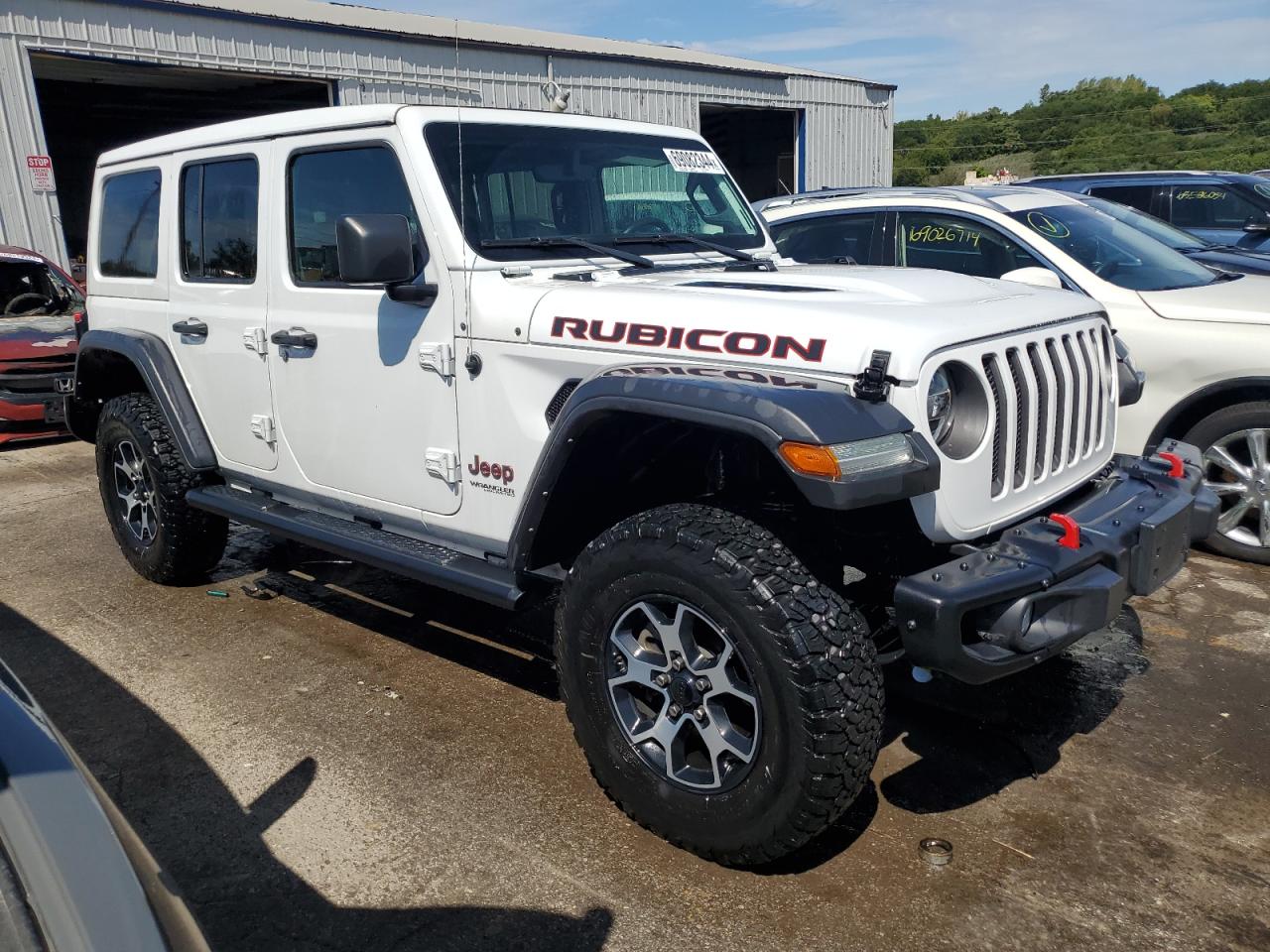 2022 JEEP WRANGLER UNLIMITED RUBICON VIN:1C4HJXFGXNW111687