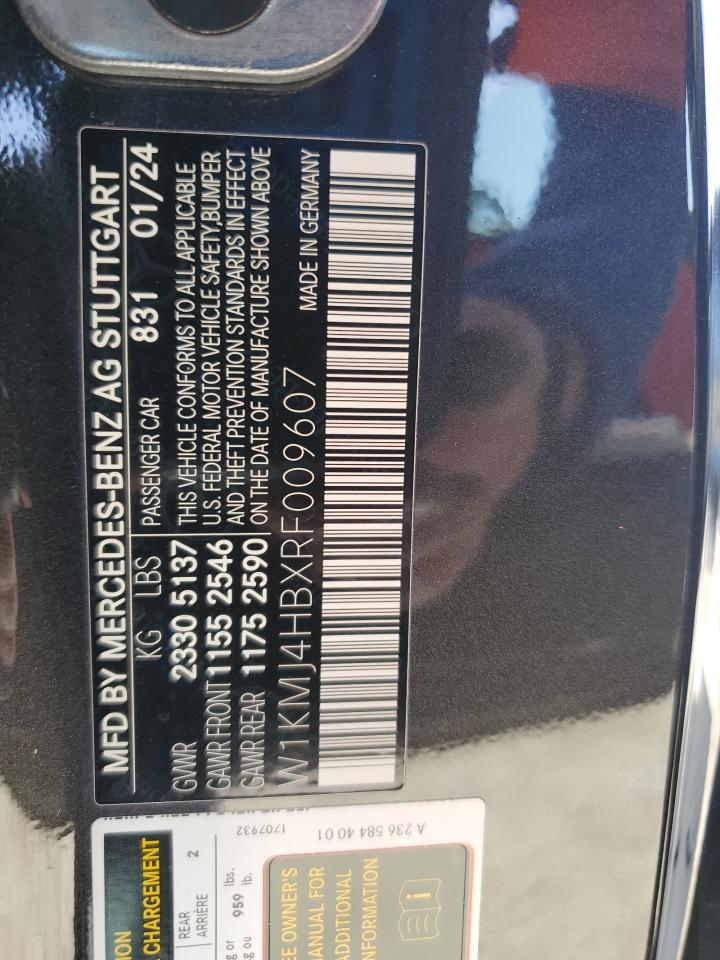 2024 MERCEDES-BENZ CLE 300 4MATIC VIN:W1KMJ4HBXRF009607