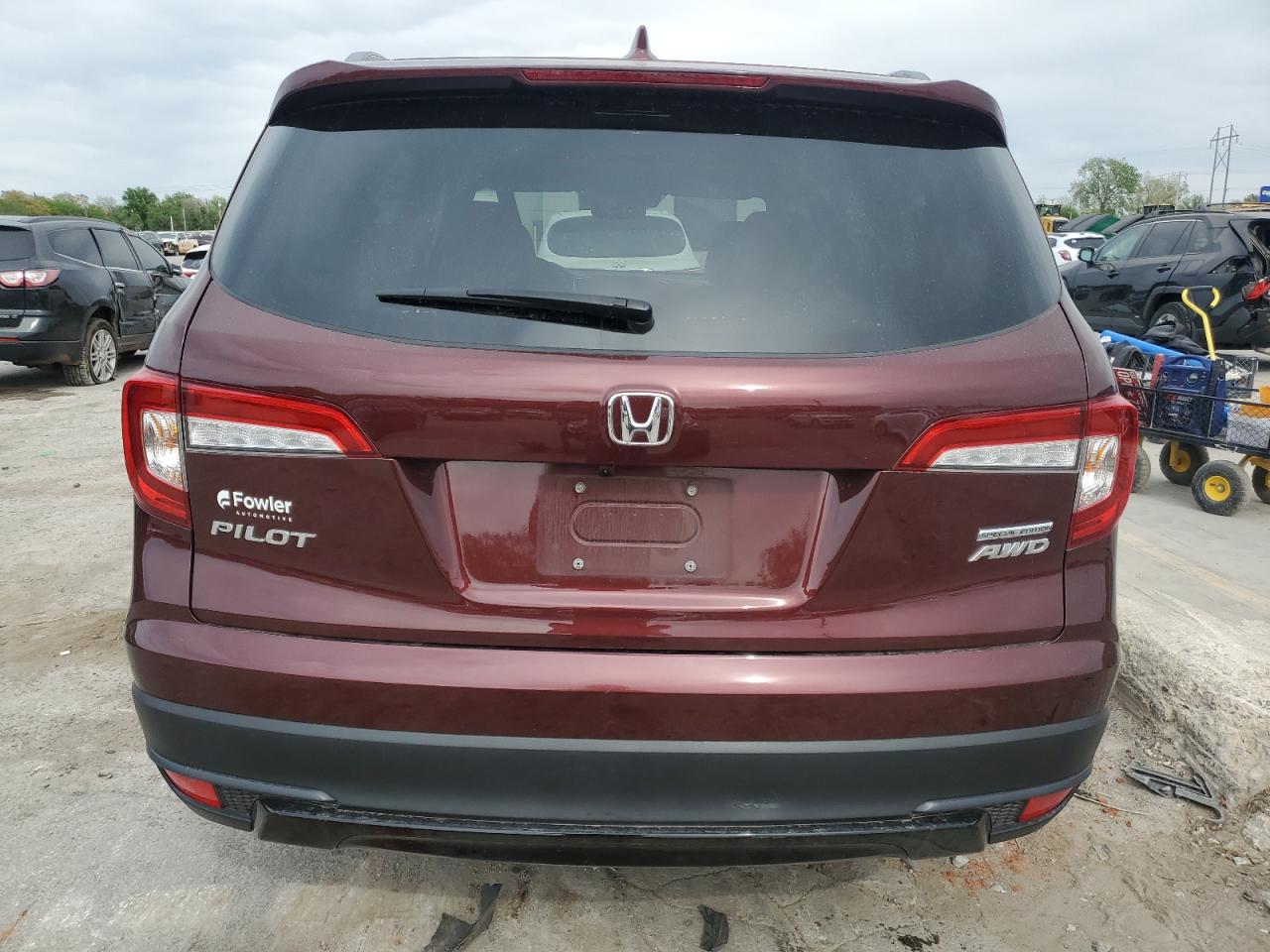 2022 HONDA PILOT SE VIN:5FNYF6H26NB084442