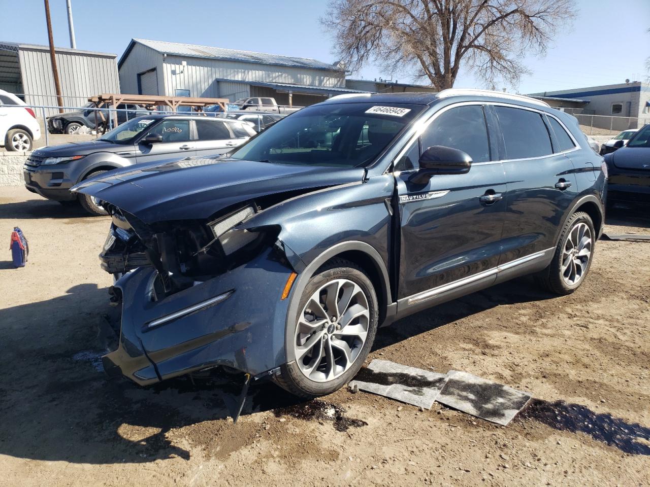 2022 LINCOLN NAUTILUS RESERVE VIN:2LMPJ8K95NBL04758