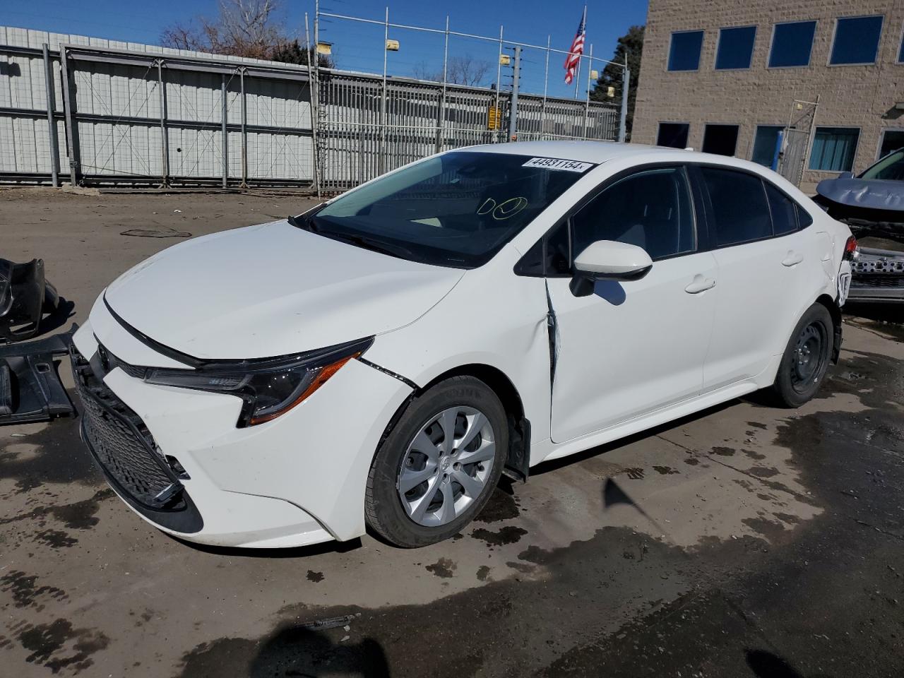 2022 TOYOTA COROLLA LE VIN:JTDEPMAE2N3021439